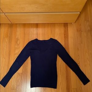Navy sweater